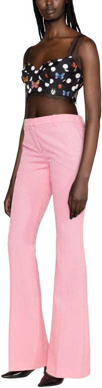 Versace Trousers Pink Roze