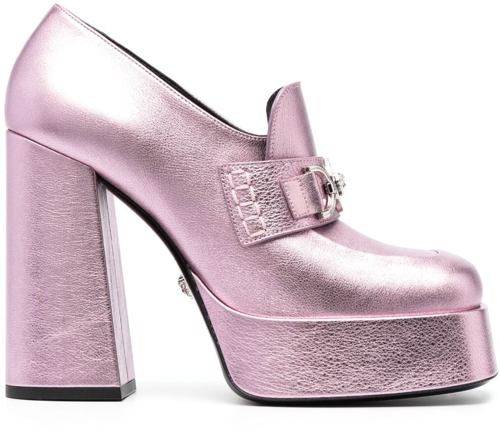 Versace Flat Shoes Pinkpalladium Roze