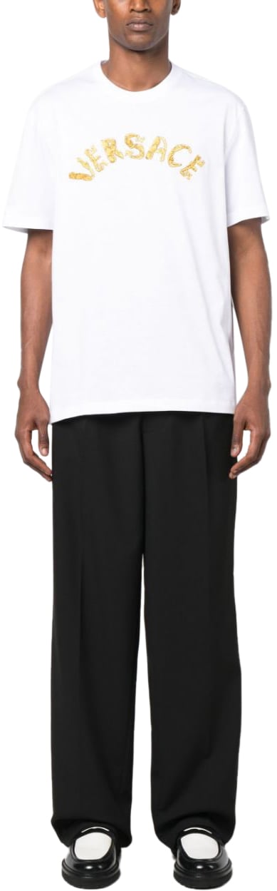 Versace T-Shirts And Polos White Wit