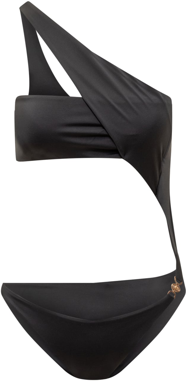 Versace Costume Intero Medusa Zwart