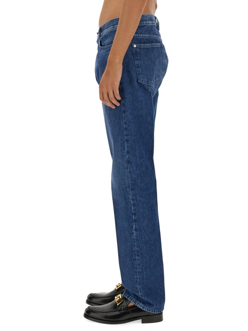 Versace Regular Fit Jeans Blauw