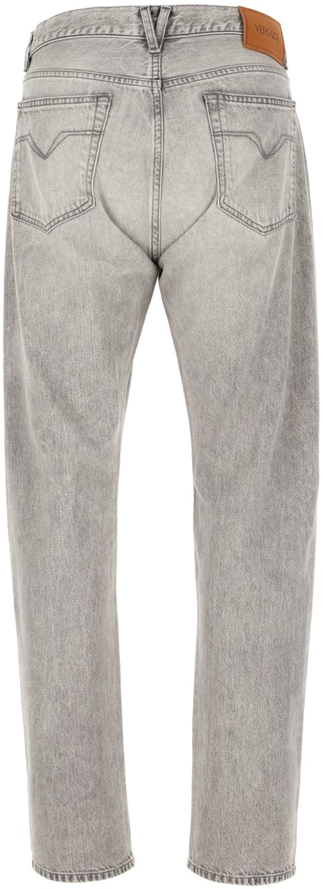 Versace Versace Grey denim jeans Grijs