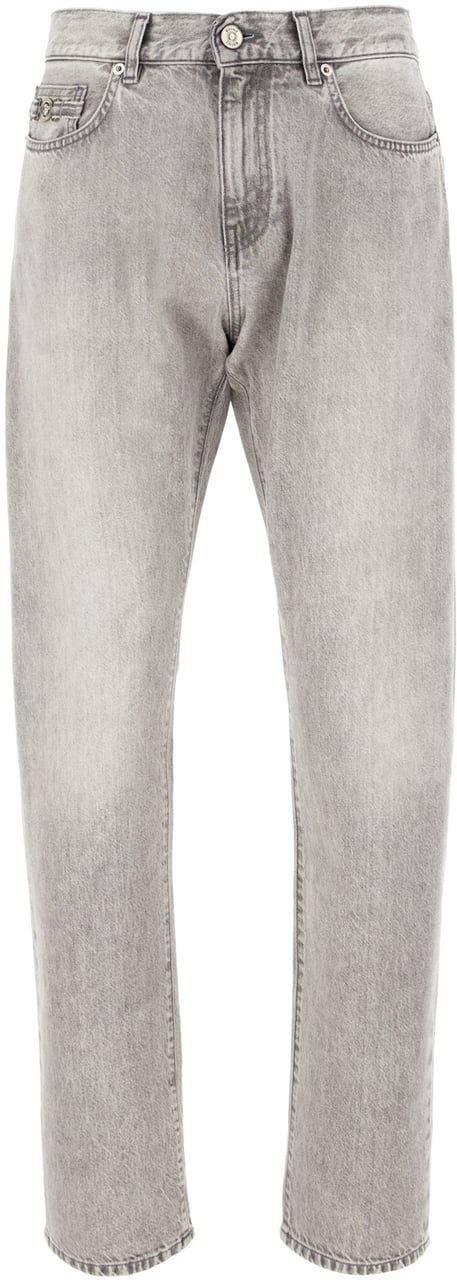 Versace Versace Grey denim jeans Grijs