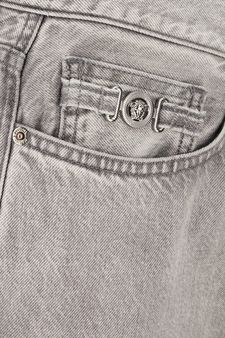 Versace Versace Grey denim jeans Grijs