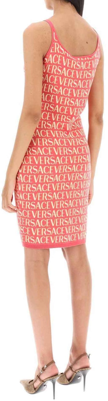 Versace Versace Knitted Dress Roze