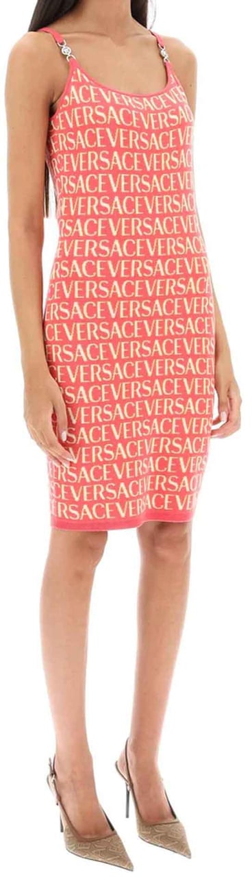 Versace Versace Knitted Dress Roze