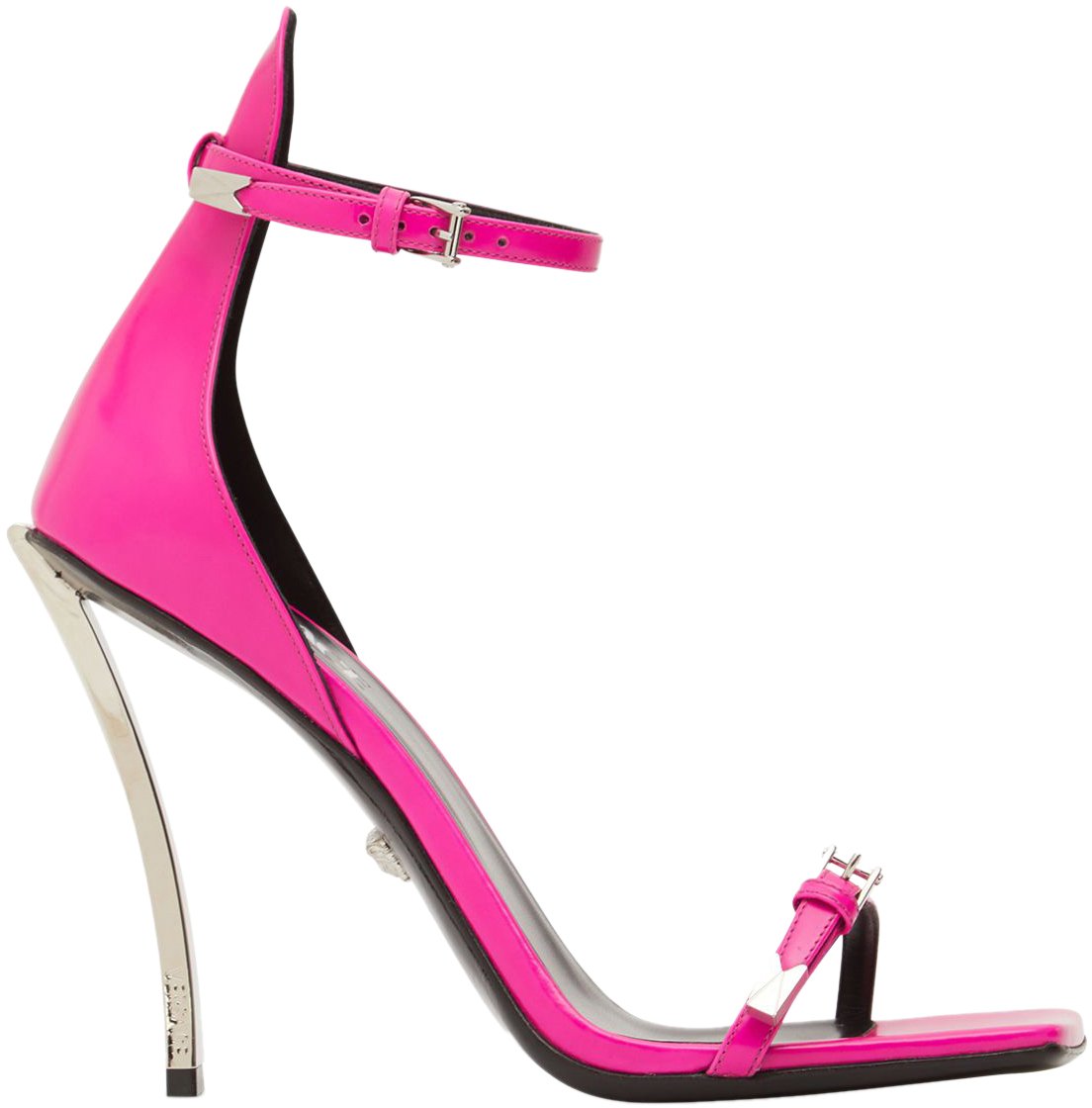 Versace Fuchsia high-heeled sandals Roze