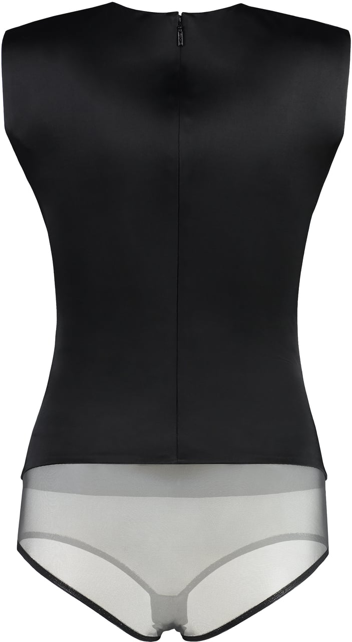 Versace Sleeveless bodysuit Zwart