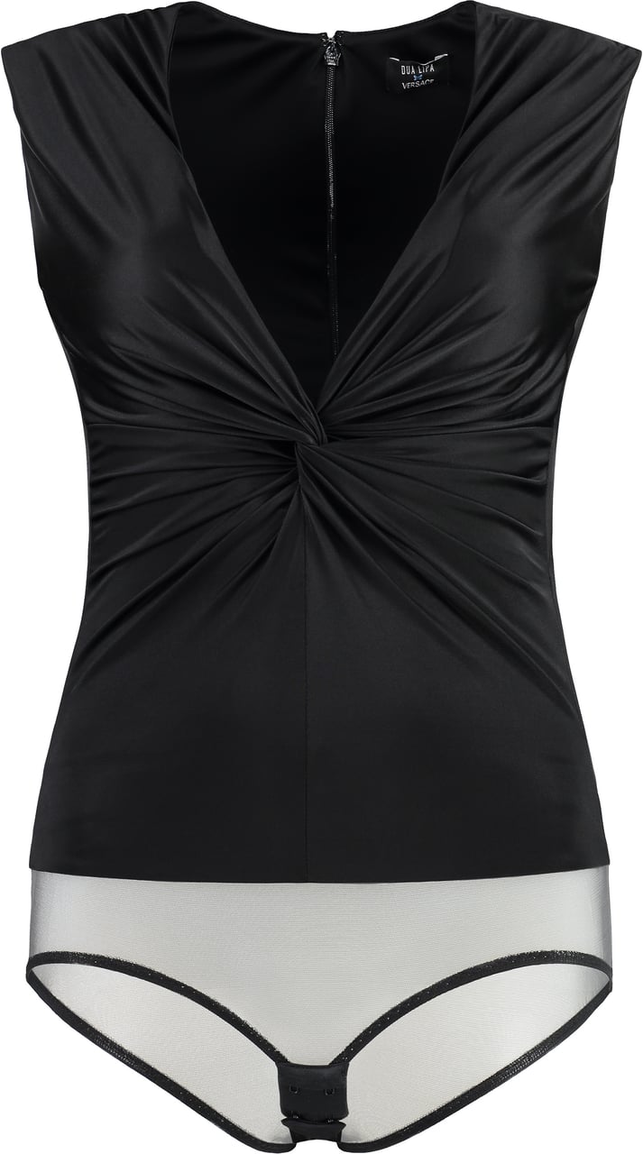 Versace Sleeveless bodysuit Zwart