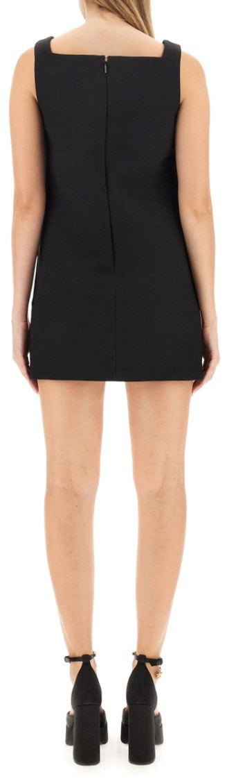 Versace Jellyfish Short Dress Zwart