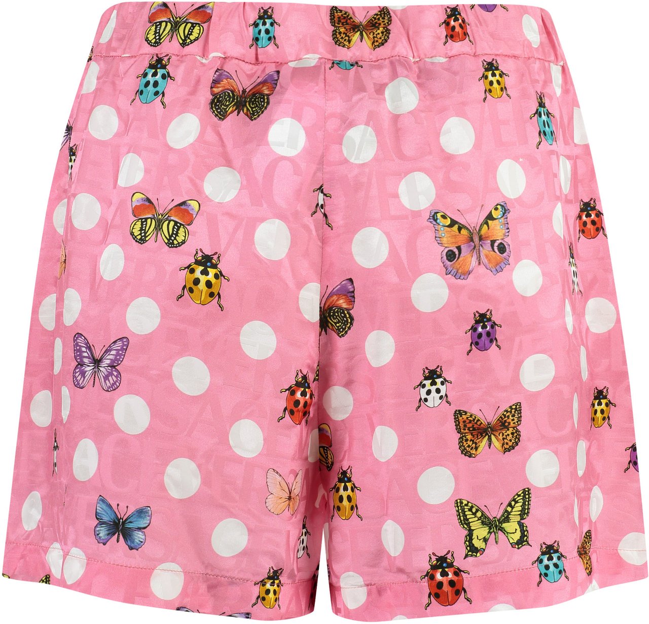 Versace Silk blend shorts Roze
