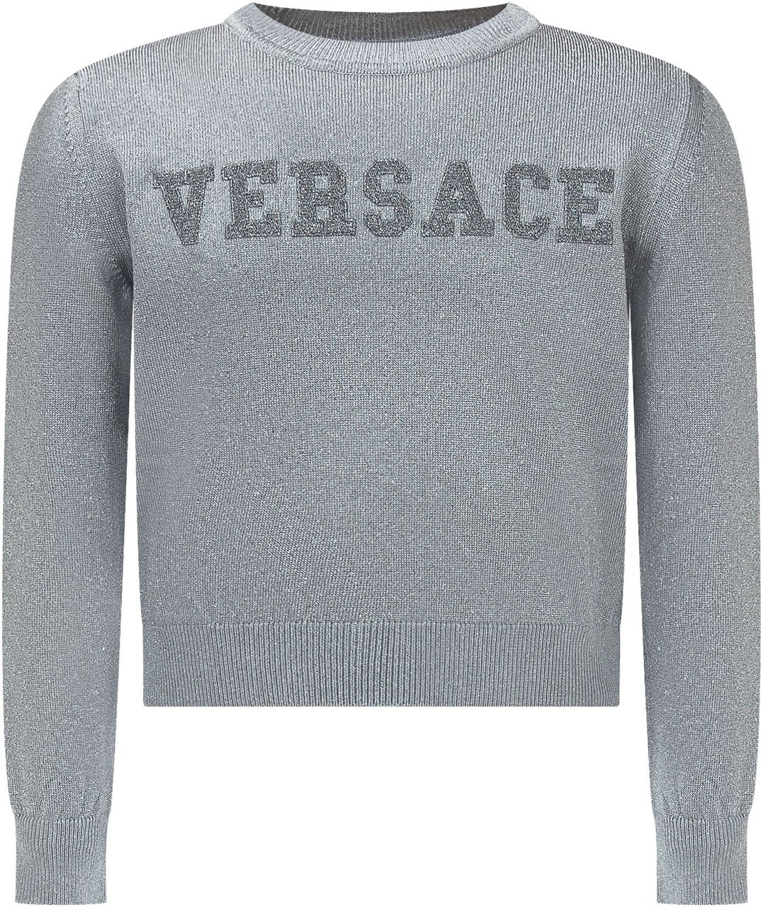 Versace Maglione con Logo Zilver