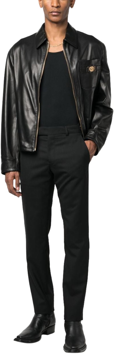Versace Trousers Black Zwart