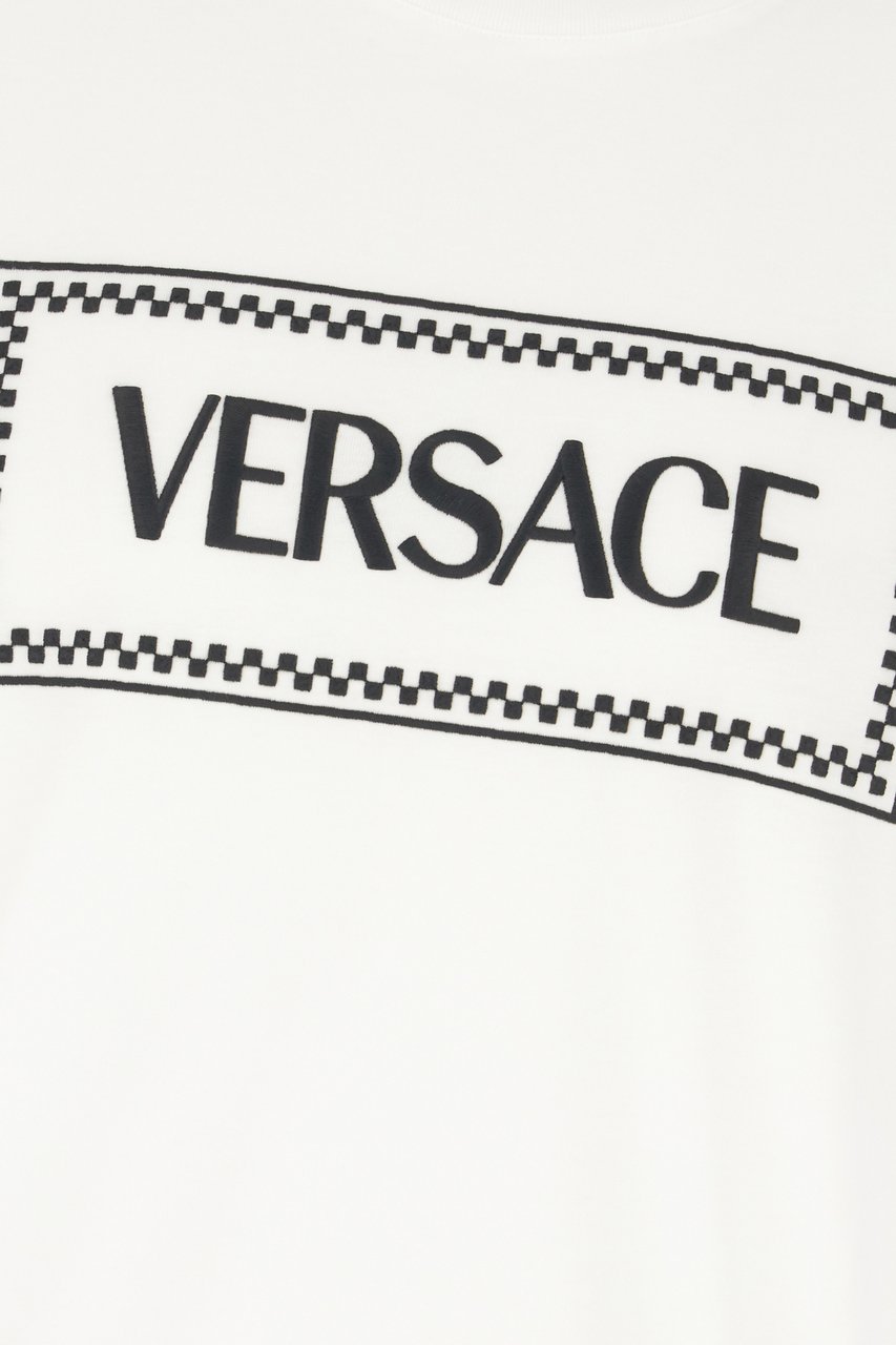 Versace Versace White cotton t-shirt Wit