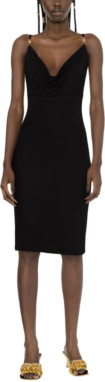 Versace Dresses Black Zwart