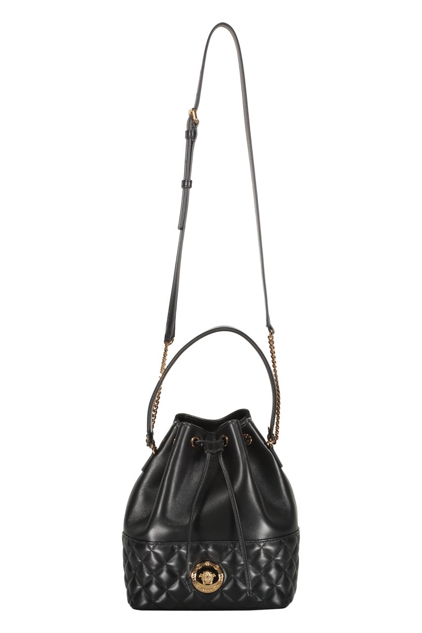 Versace Bucket bag Zwart
