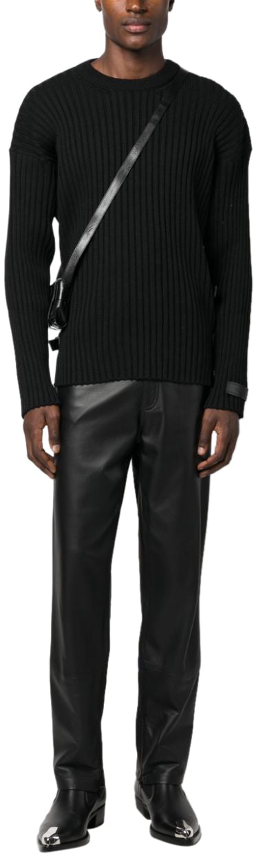 Versace Sweaters Black Zwart