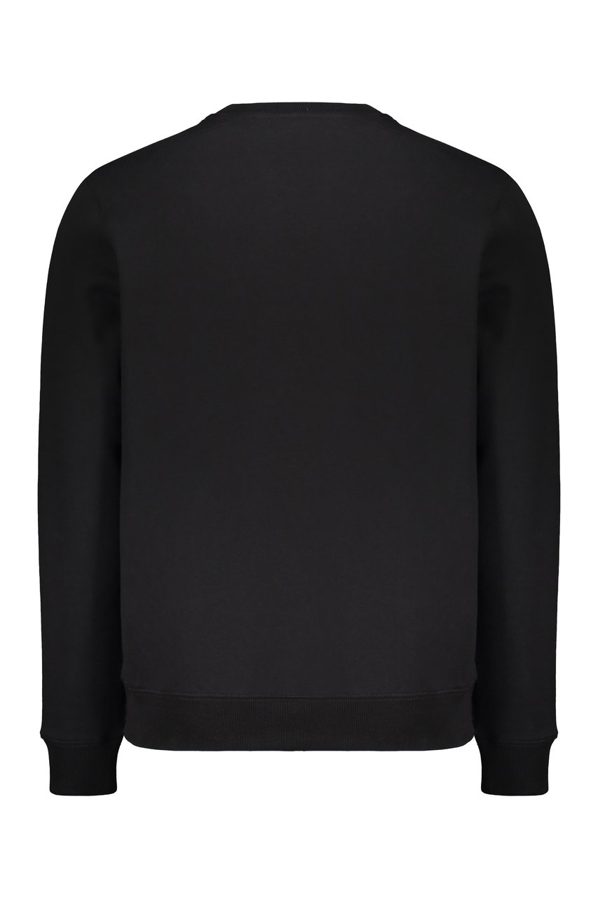 Versace Cotton sweatshirt Zwart