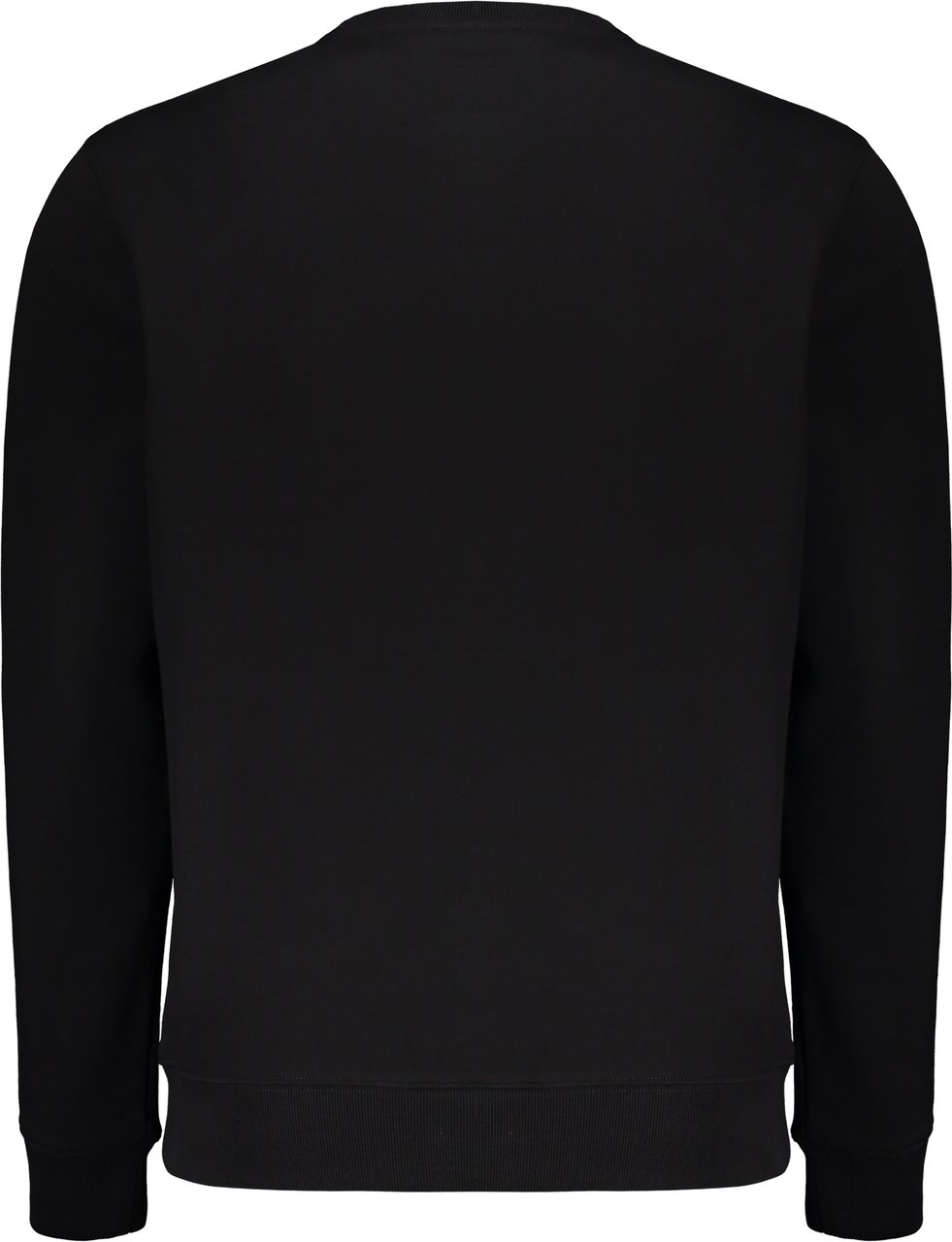 Versace Logo detail cotton sweatshirt Zwart