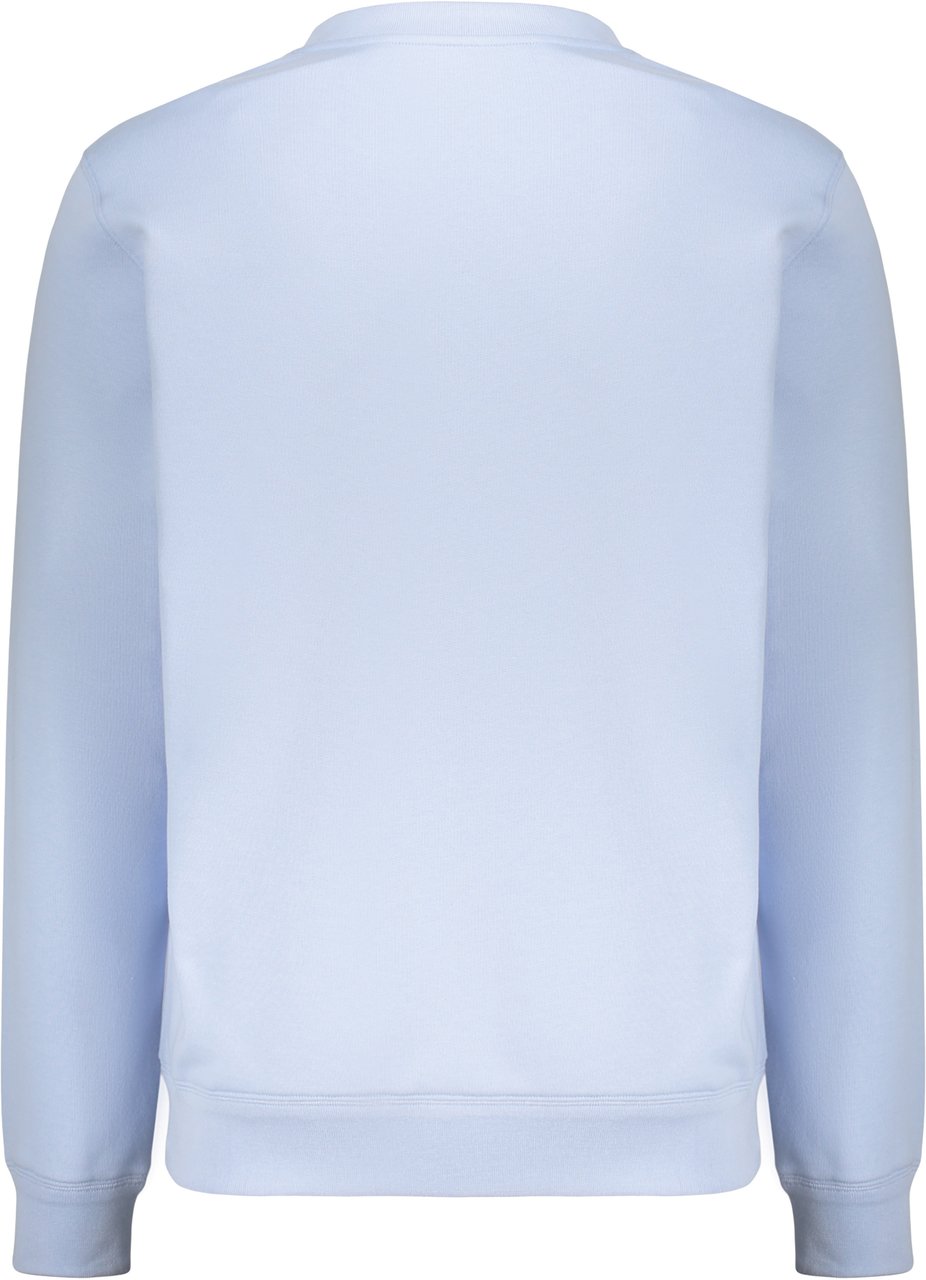 Versace Cotton sweatshirt Lichtblauw
