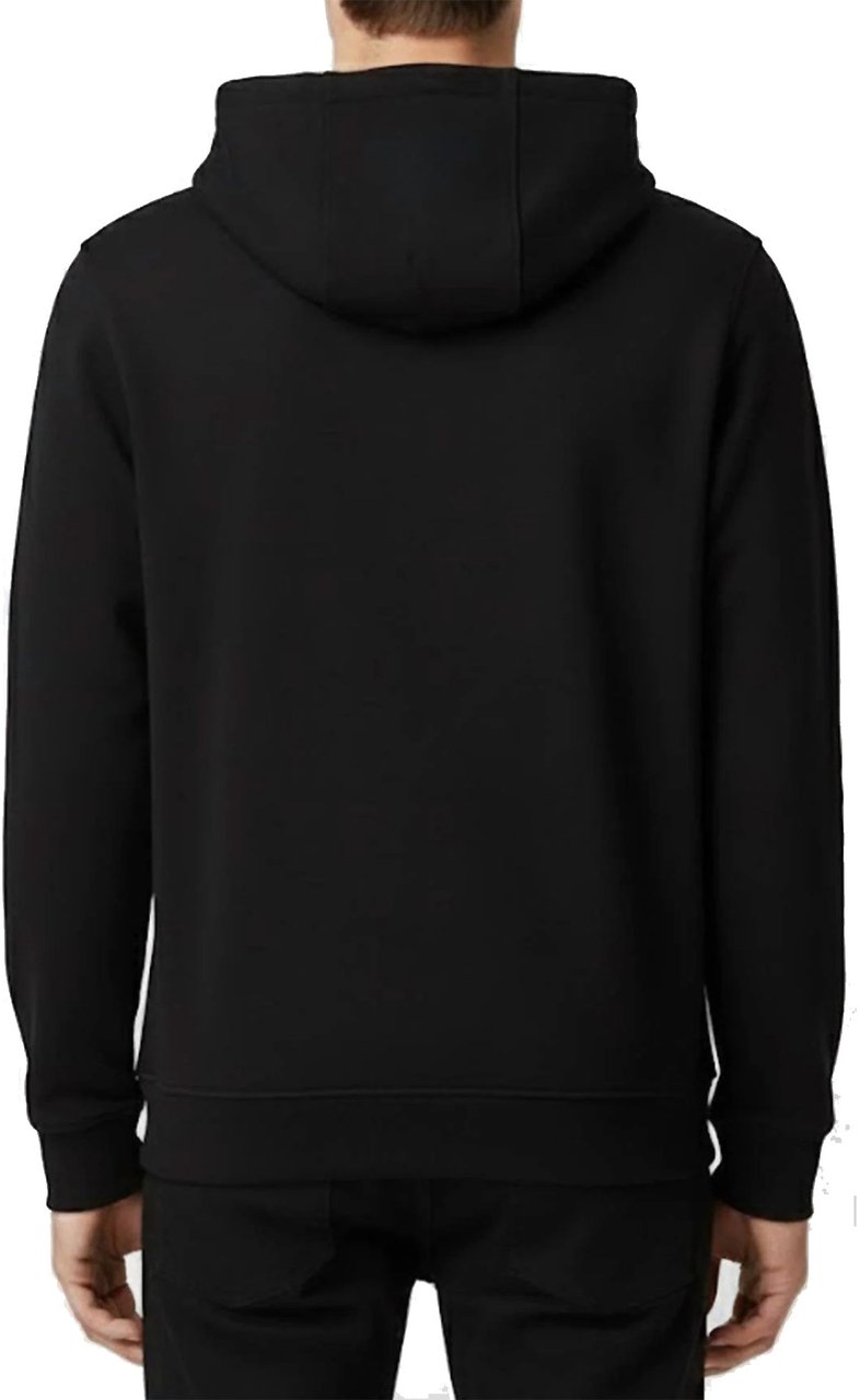 Versace Gold Medusa Logo Hoodie Zwart