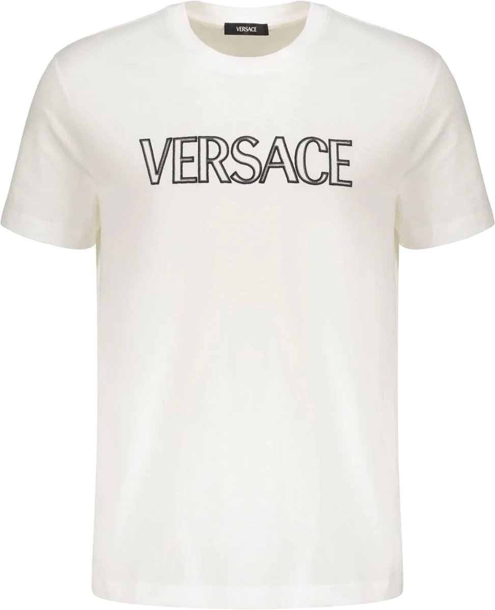 Versace Logo T-shirt Wit