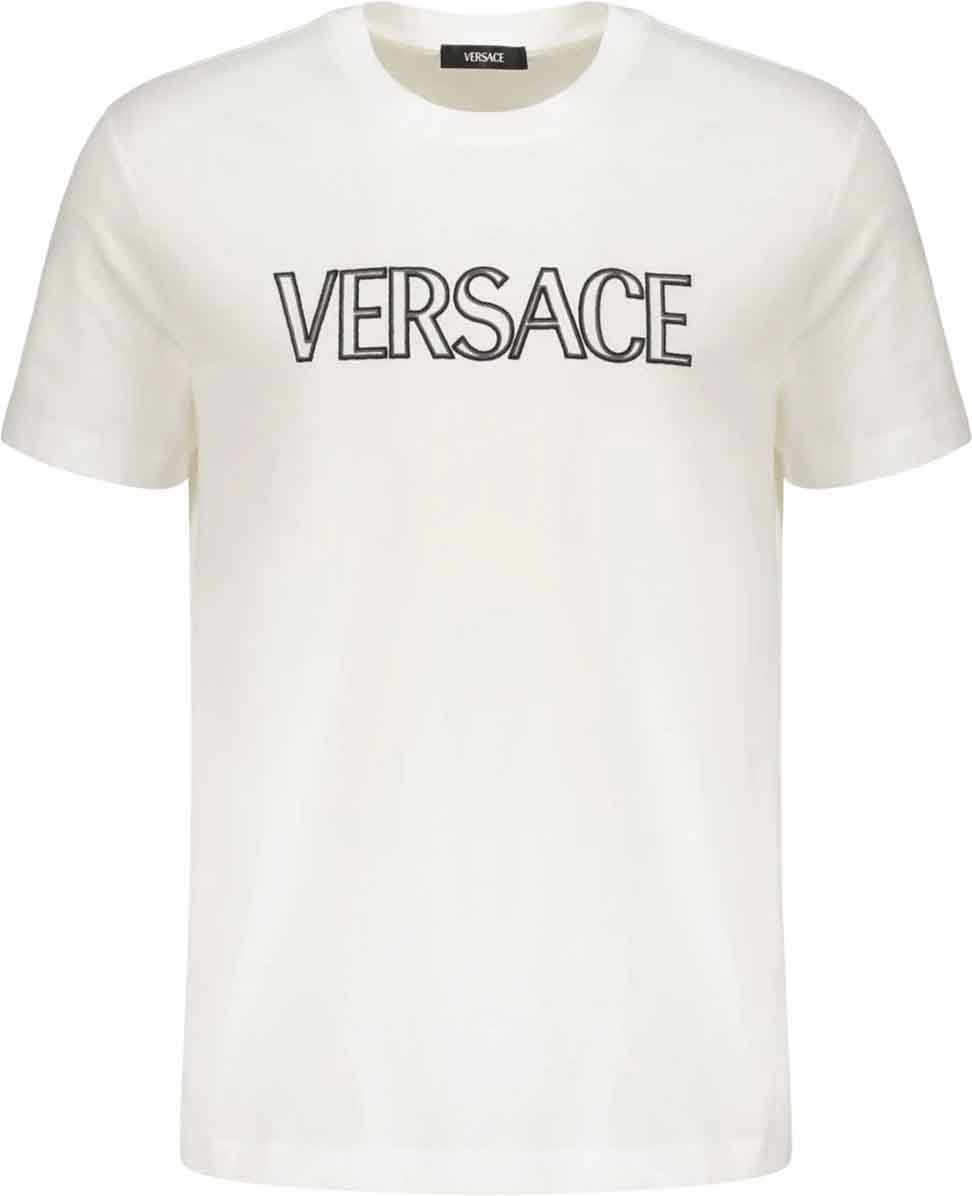 Versace Logo T-shirt Wit
