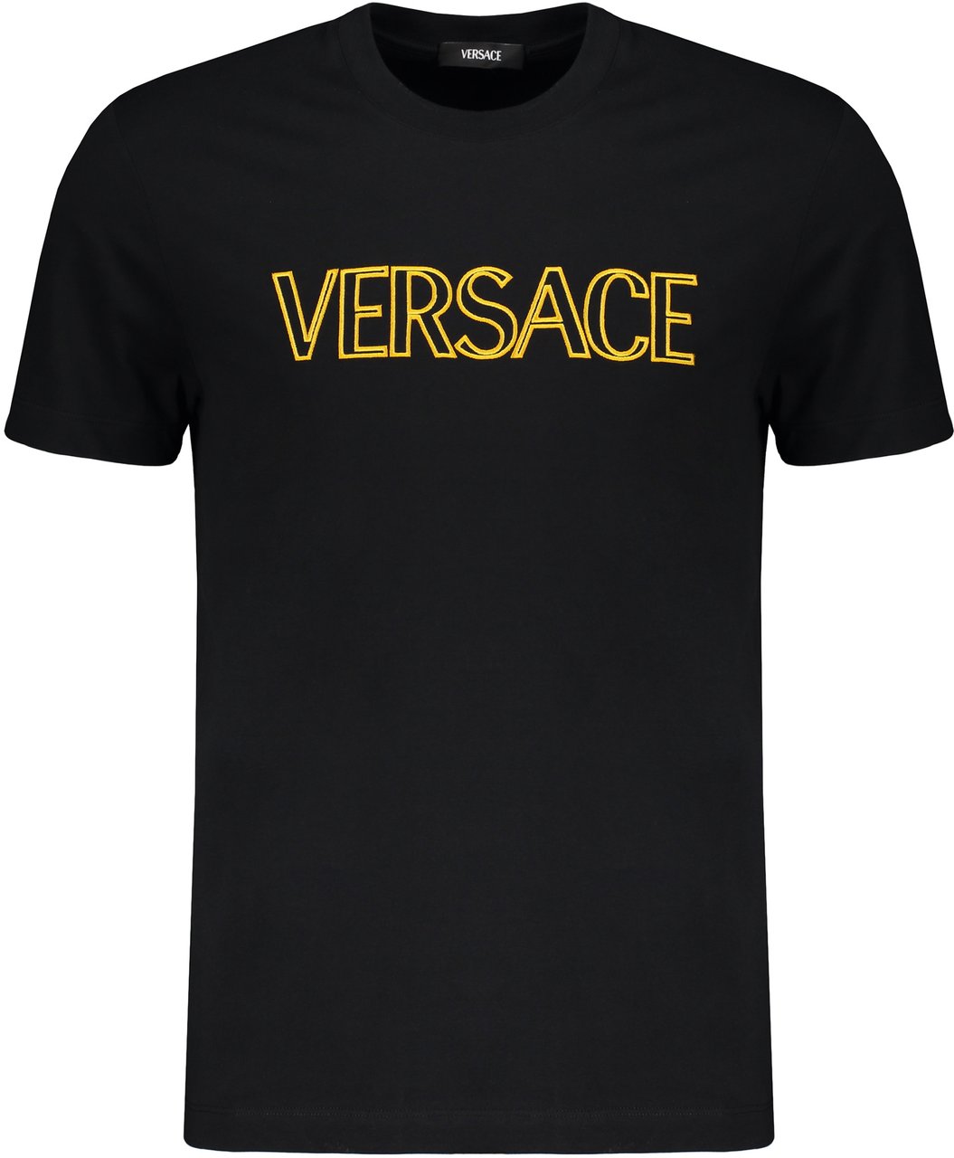Versace Cotton T-shirt Zwart