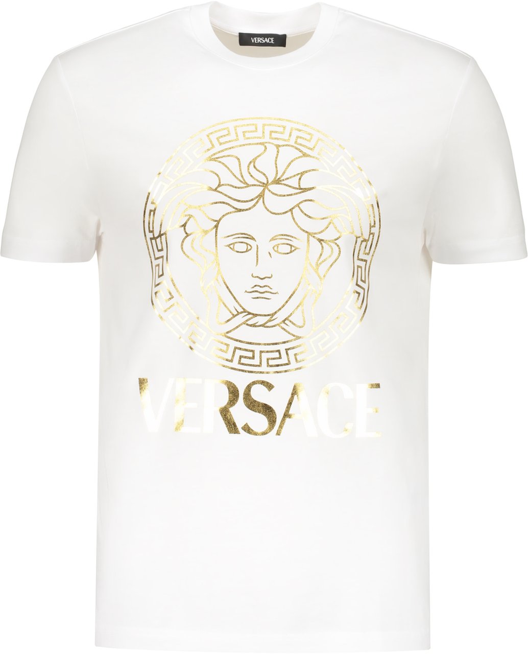 Versace Cotton T-shirt Wit