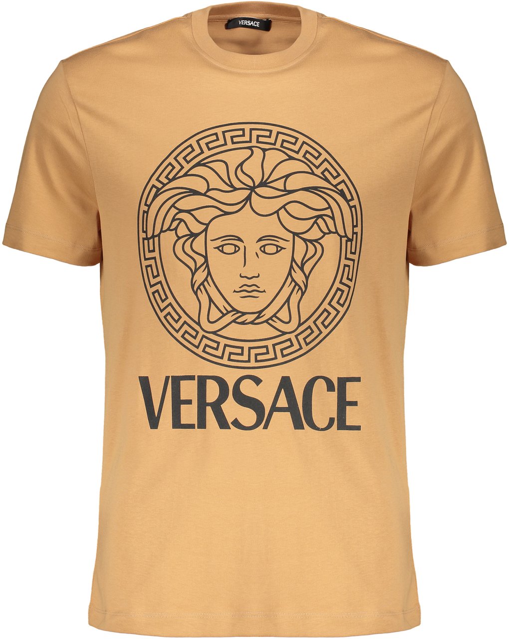 Versace T-shirt with logo Zwart