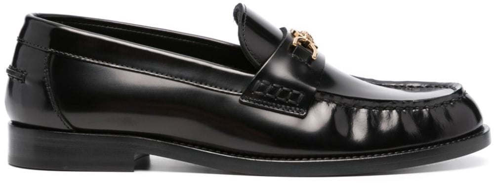 Versace Flat Shoes Black Zwart