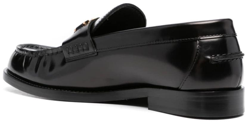 Versace Flat Shoes Black Zwart