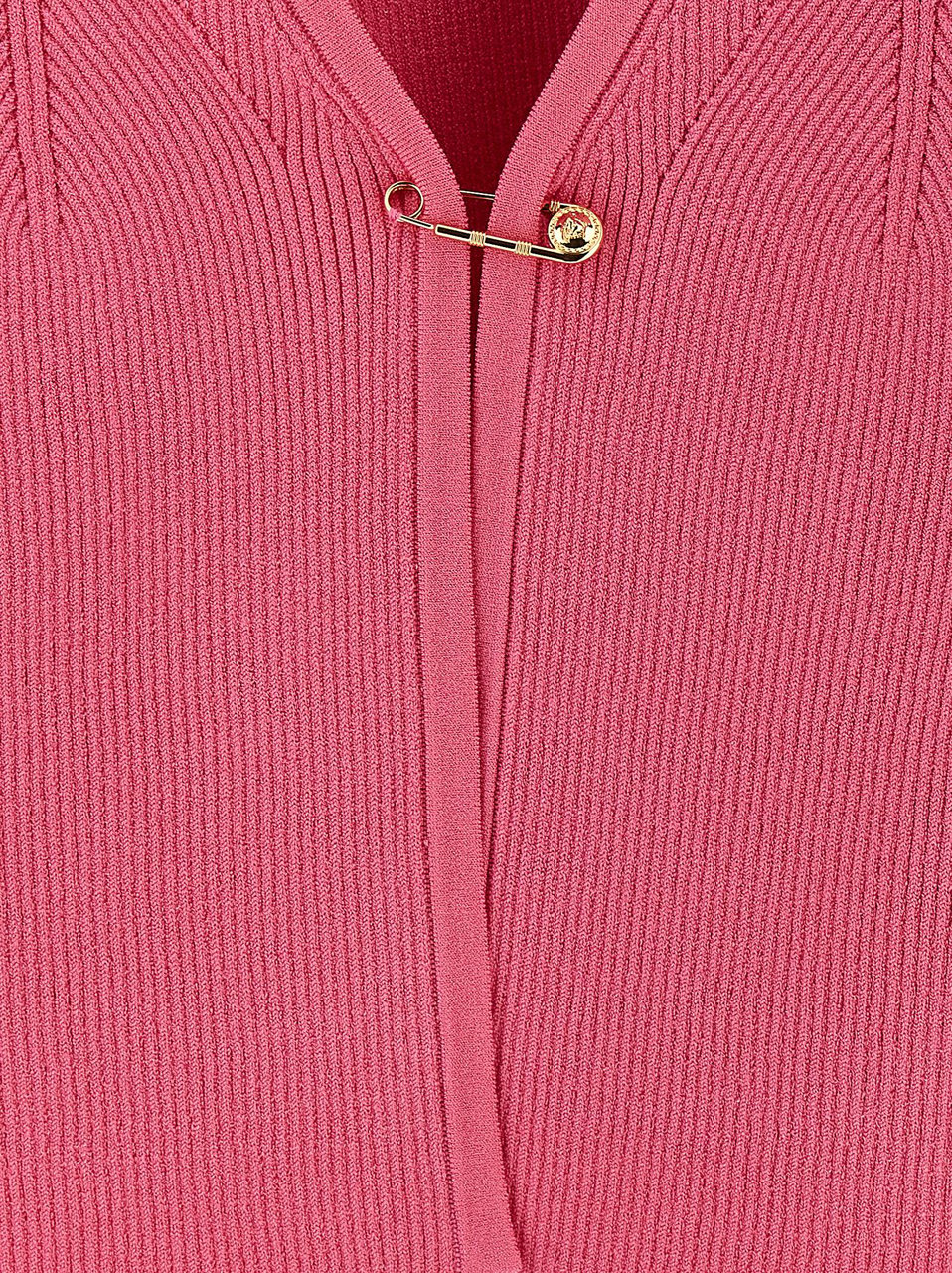 Versace Fuchsia Viscose Cardigan Roze
