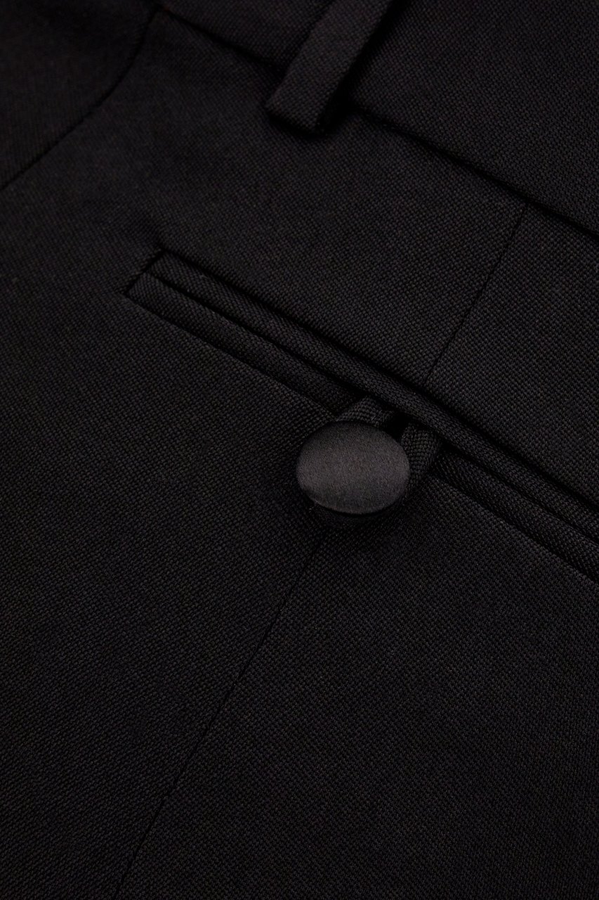 Versace Versace Black wool pant Zwart