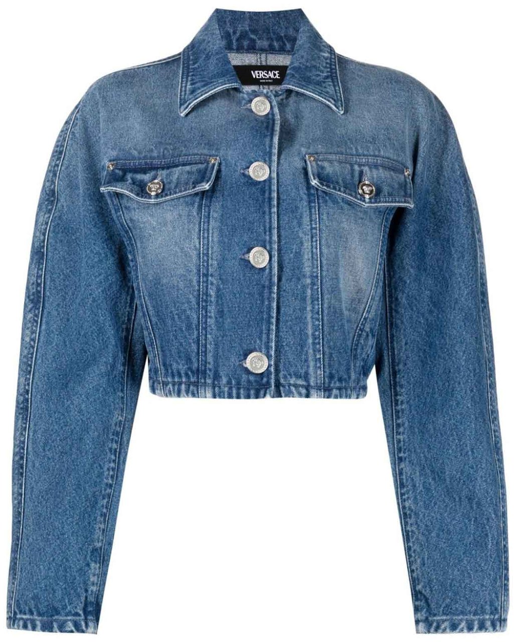 Versace Versace Denim Jacket Blauw