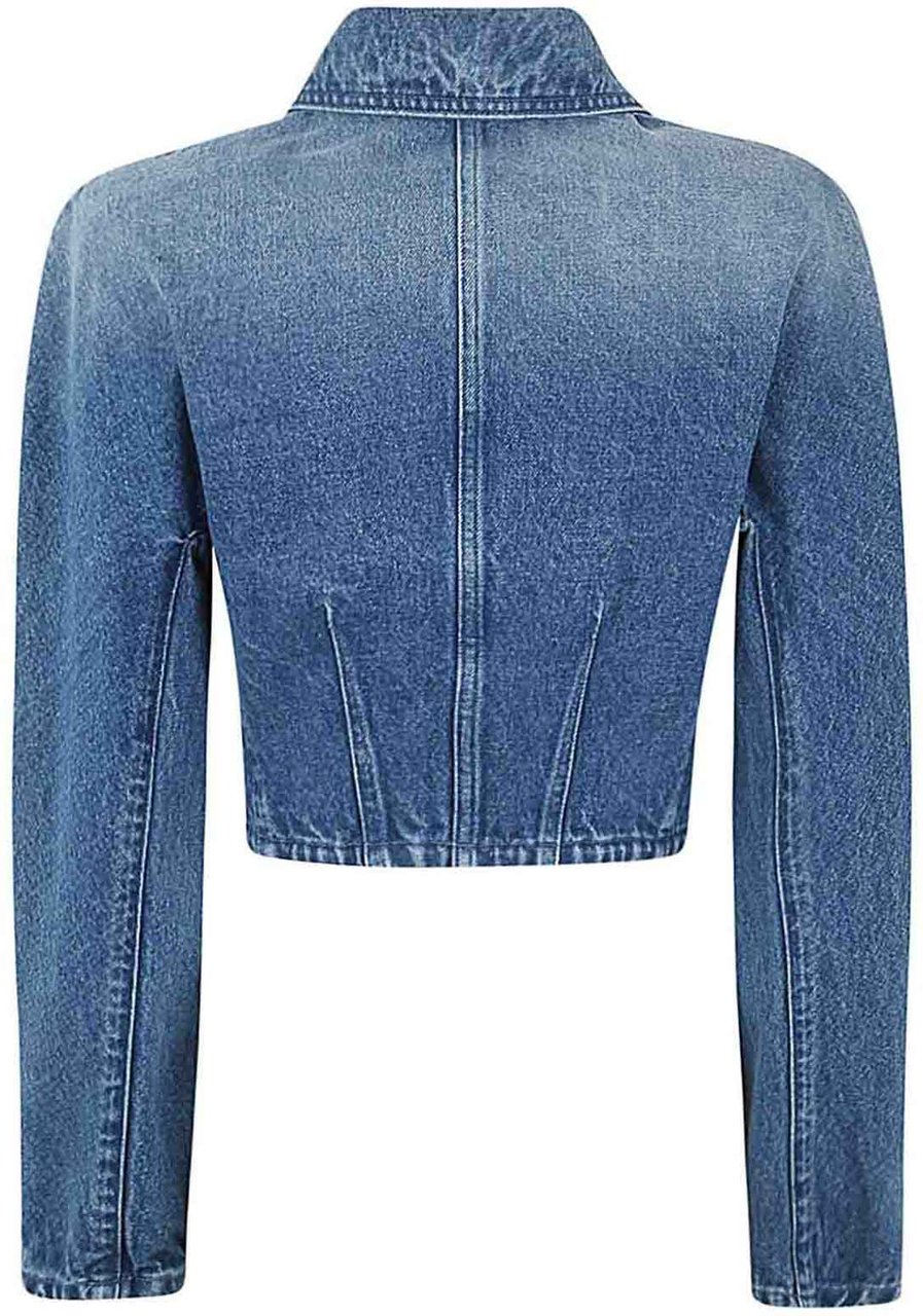 Versace Versace Denim Jacket Blauw
