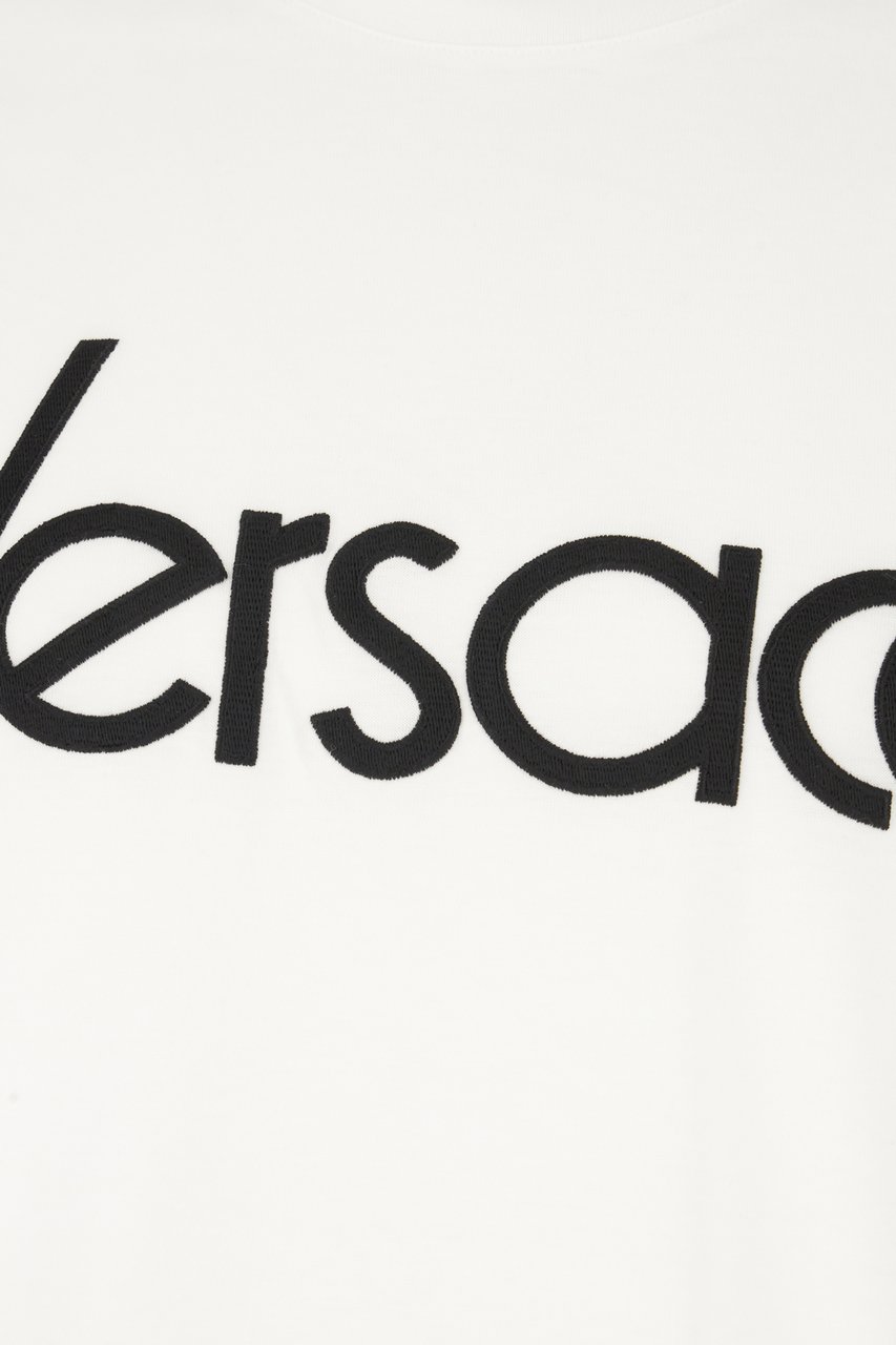 Versace Versace White cotton t-shirt Wit