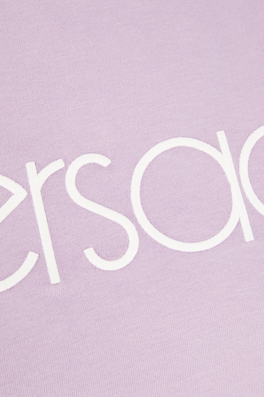 Versace Versace Lillac cotton t-shirt Paars