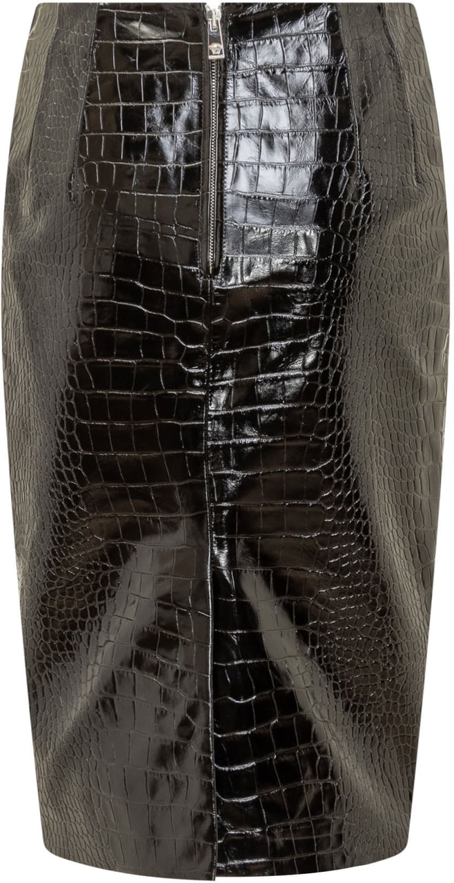 Versace Gonna Coccodrillo Zwart