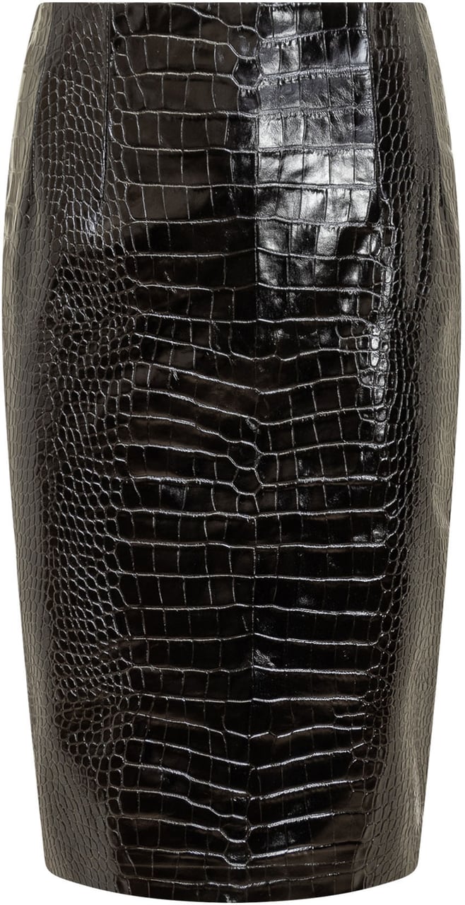 Versace Gonna Coccodrillo Zwart