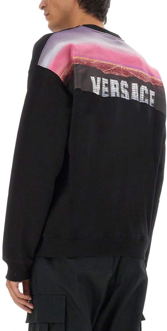 Versace Hills Sweatshirt Zwart