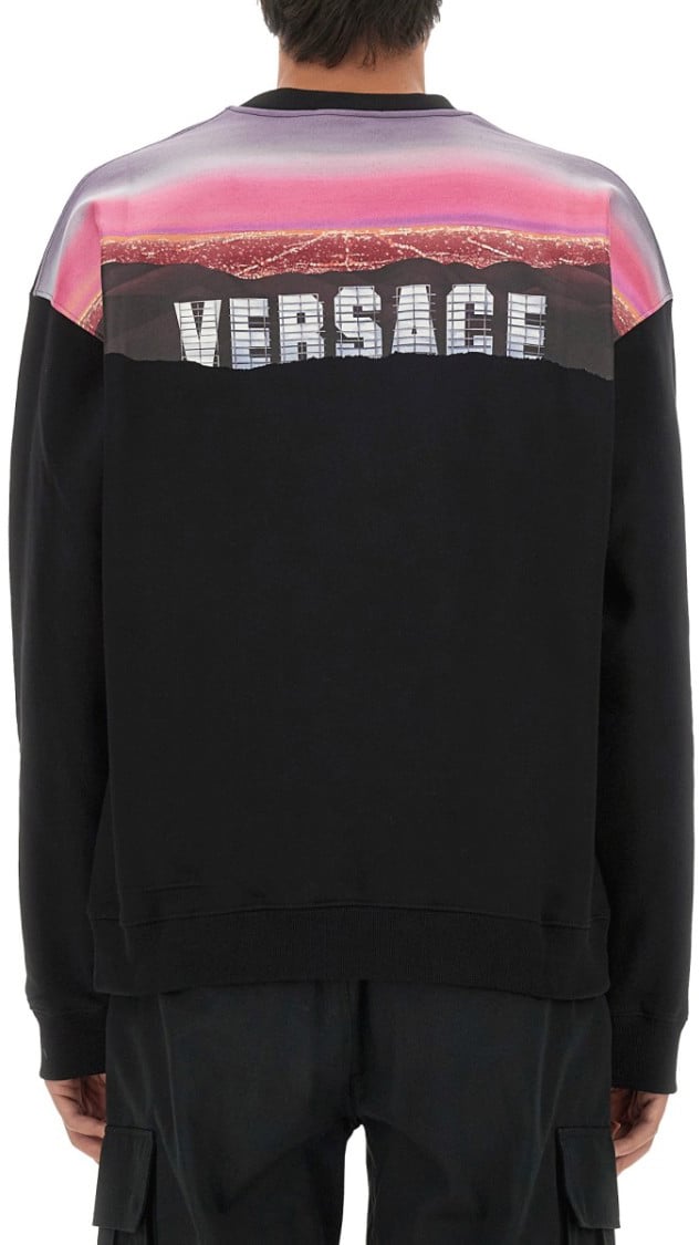 Versace Hills Sweatshirt Zwart