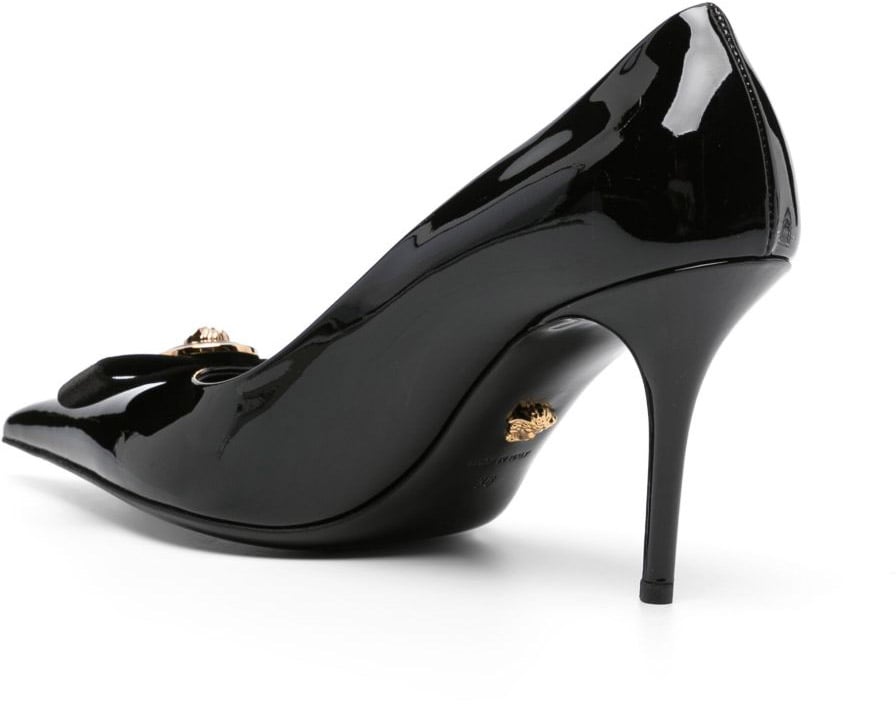 Versace With Heel Black Zwart