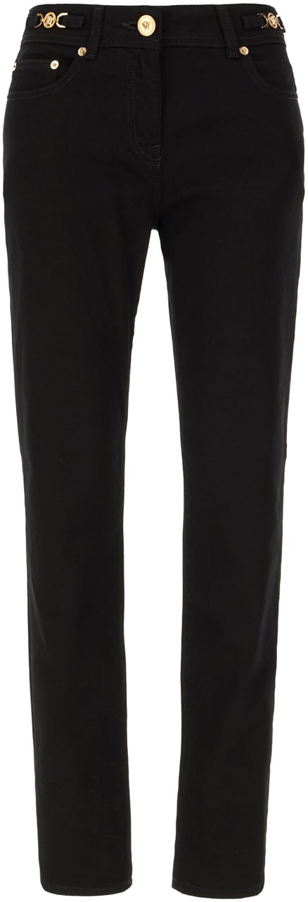 Versace Versace Black denim jeans Zwart