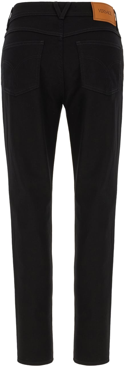 Versace Versace Black denim jeans Zwart
