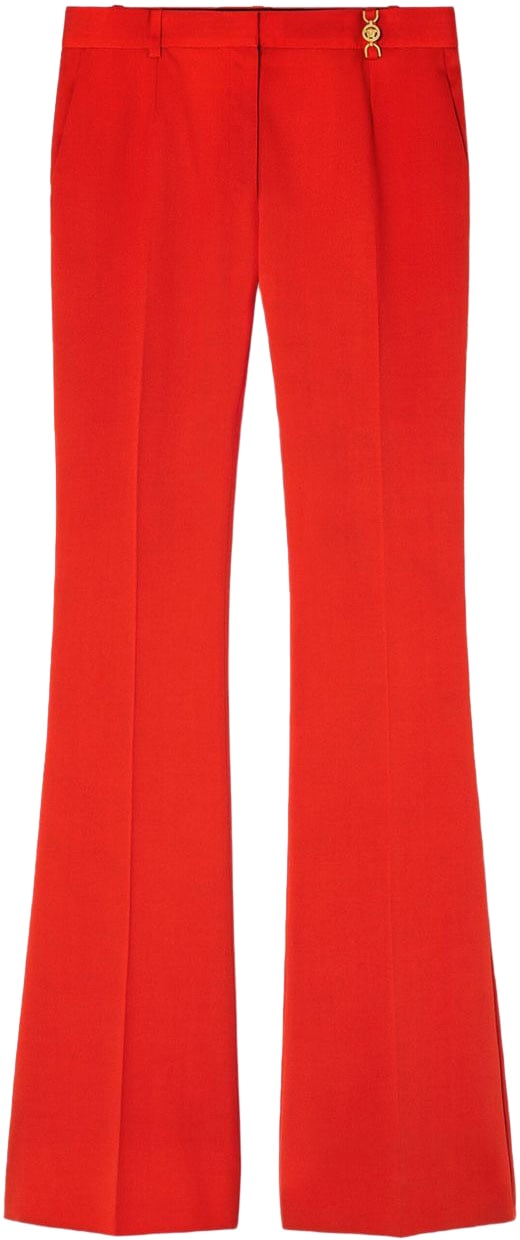 Versace Trousers Red Rood