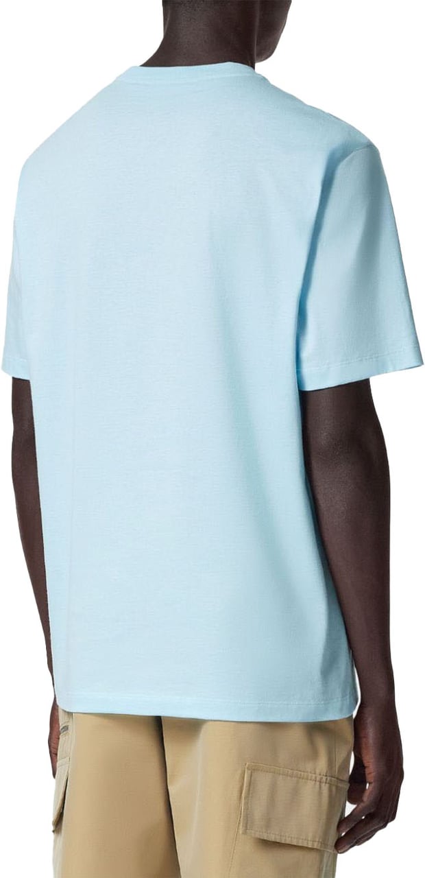 Versace T-Shirts And Polos Bleu Clair Blauw