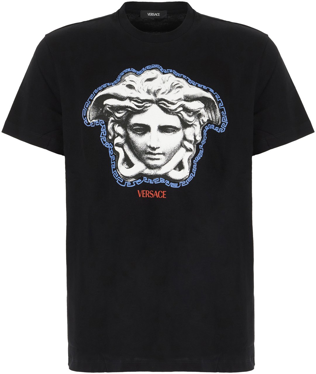 Versace Versace Black cotton t-shirt Wit