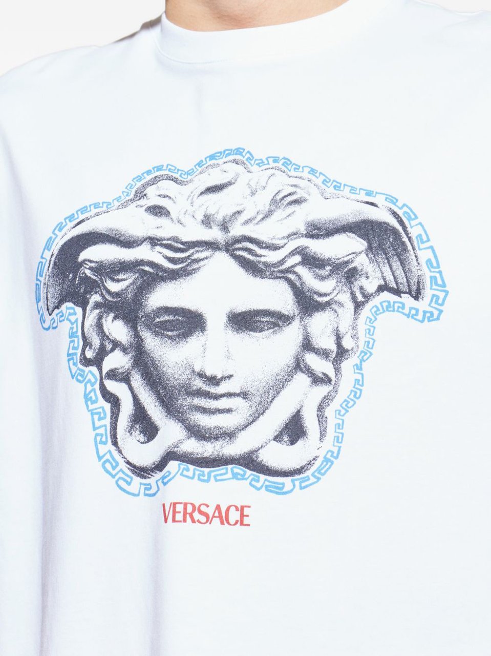 Versace T-Shirts And Polos White Wit