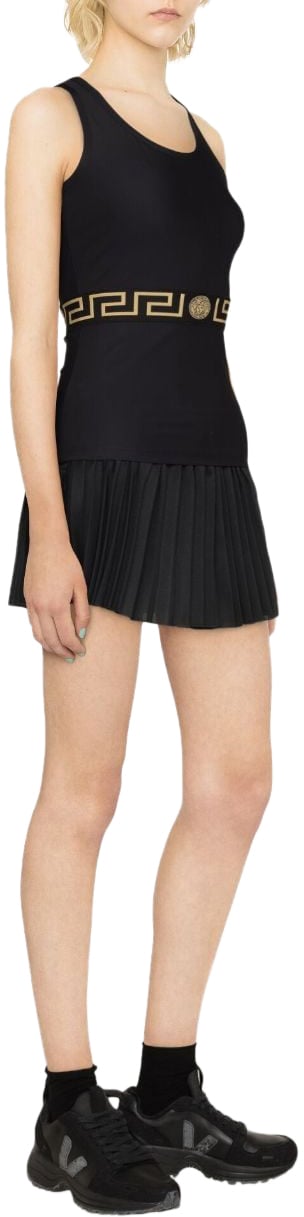 Versace Top Black Zwart